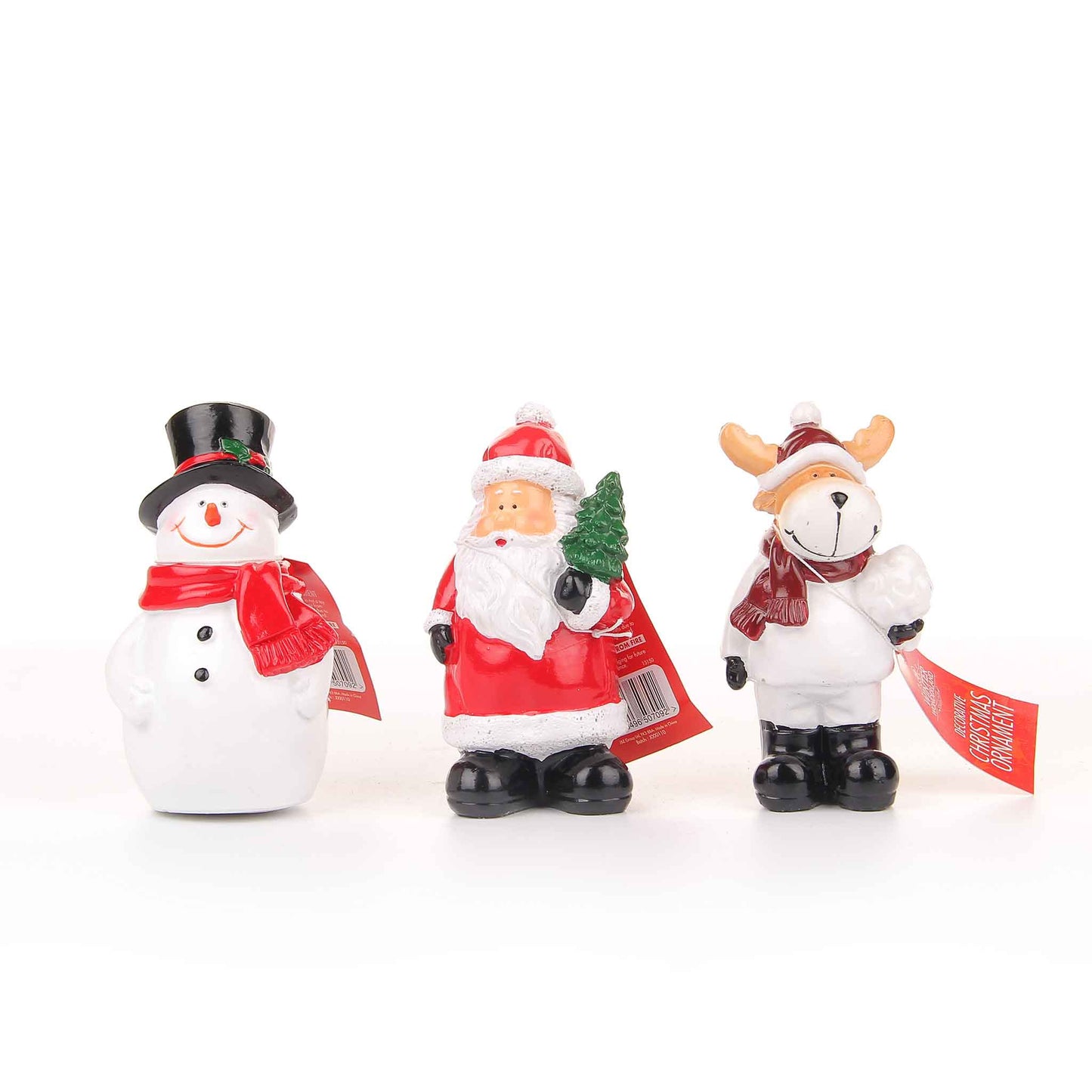 Mini Christmas Ornaments (Santa&Snowman&Reinderr)